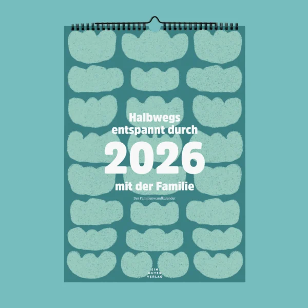 Familienkalender »Halbwegs entspannt durch 2026 mit der Familie«